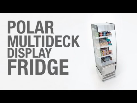 Polar multideck display koelkast - 220 liter - CD239