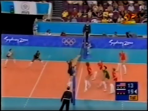 Russia x USA - Volei Feminino 2000 - Semi final