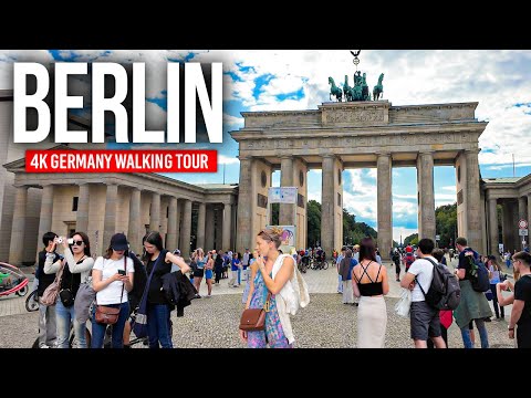 BERLIN 2025, Deutschland 🇩🇪 4K Walking Tour, Innenstadt an einem sonnigen Tag ☀️