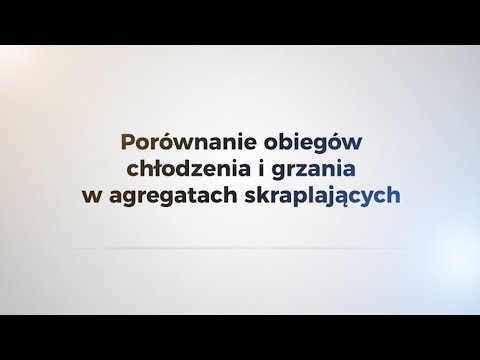 Porównanie obiegów w agregatach skraplających - zdjęcie