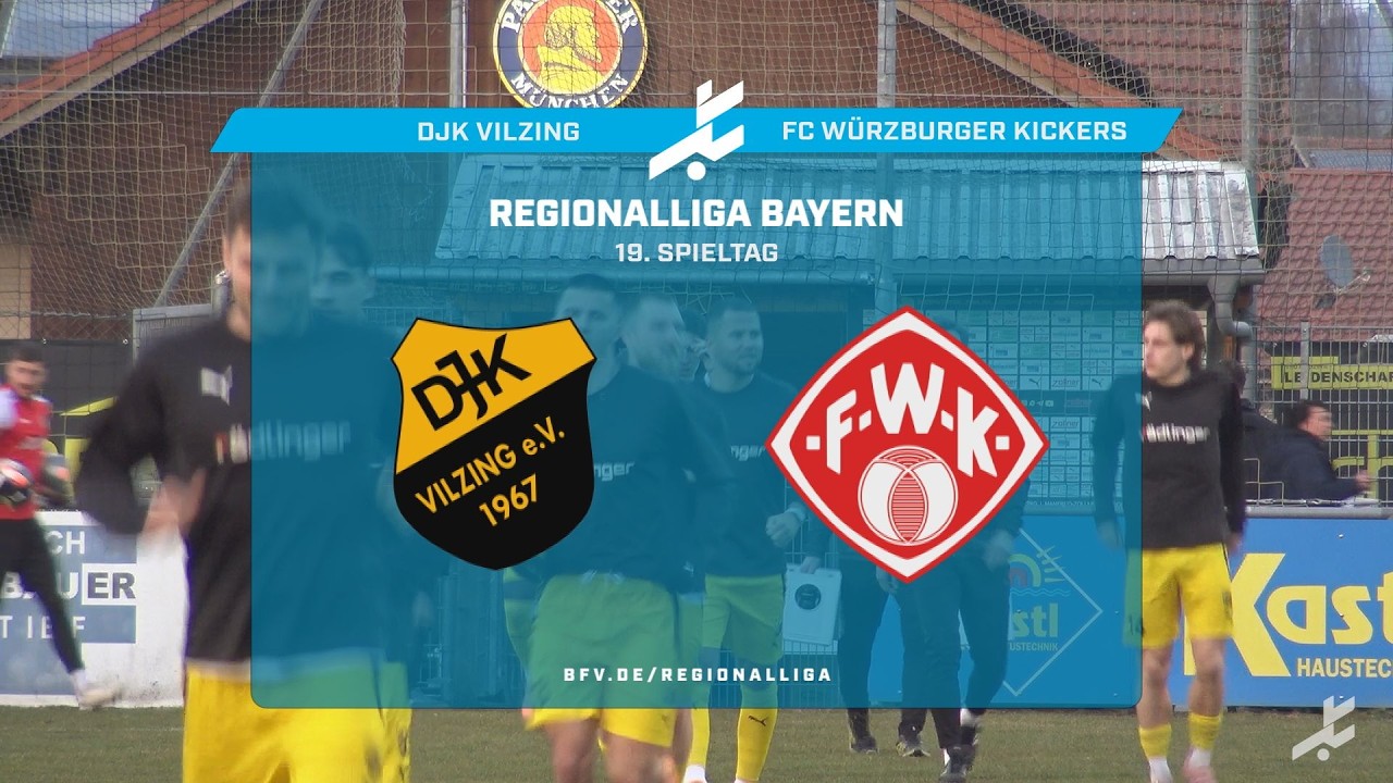 DJK Vilzing vs Würzburger Kickers Highlights