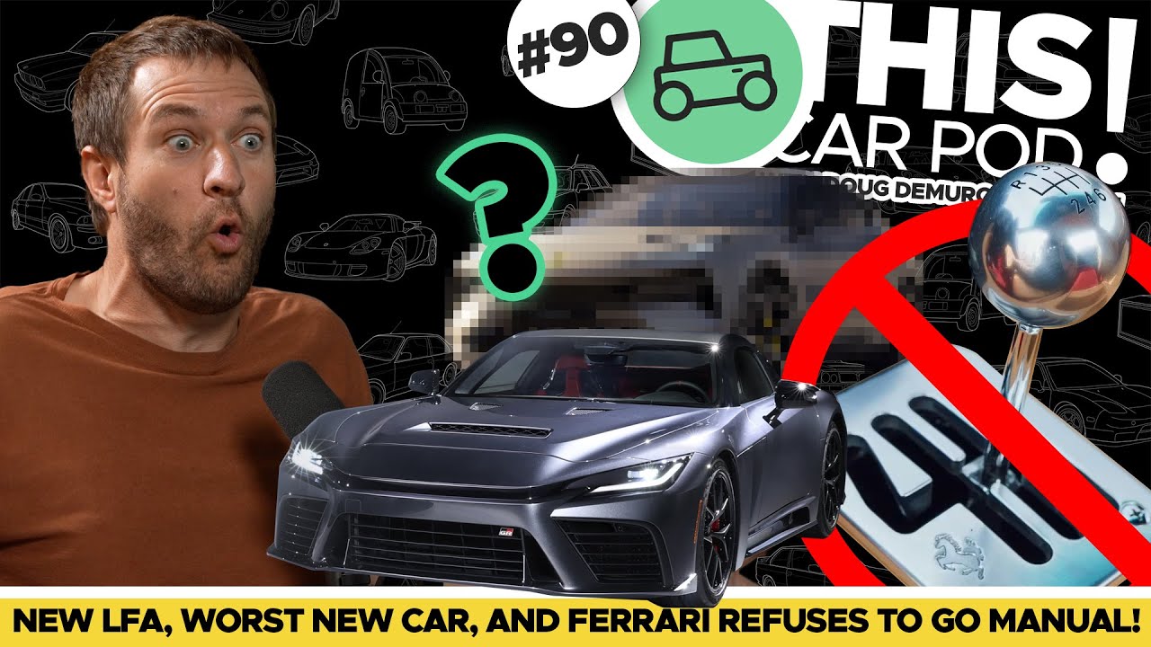 Toyota GR GT Disappointing? MR2 Comeback? Worst New Car On Sale? THISCARPOD! EP90