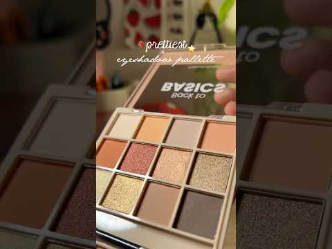 ⭐️MARS 12 shades Back to Basics Eyeshadow Palette Matte,Shimmer,Beginner Friendly & Long Lasting.⭐️