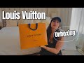 UNBOXING LV SUNSET FLAT COMFORT MULE