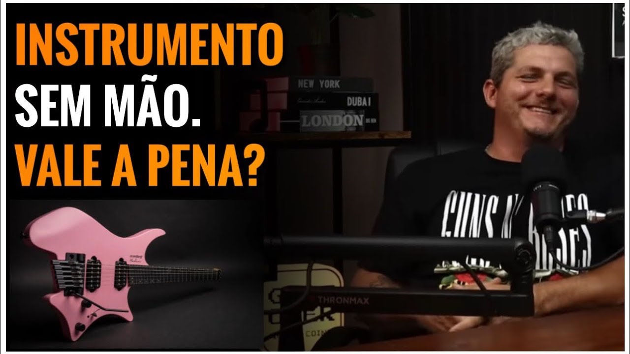 QUAL A INFLUÊNCIA NO SOM POR NÃO TER MÃO? | NERD GUITAR CAST | Lovatto e M Estevam