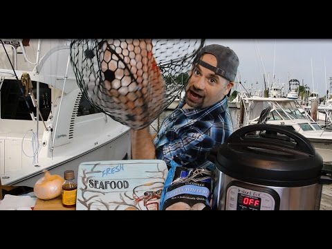 Shrimp and Crab Boil - Seafood Boil with Sausage, Corn, Potatoes With Instant Pot Pressure Cooker