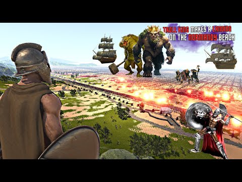 TROLL KING IS TRYING TO OUTWIT JOHN WICK WITH A GENIUS IDEA - Epic Battle Simulator 2 - UEBS 2