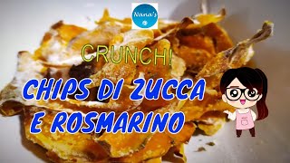CHIPS DI ZUCCA E ROSMARINO - VIDEORICETTA