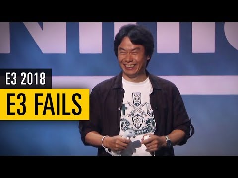 E3 FAILS Compilation - Die 10 größten Fails der vergangenen Jahre
