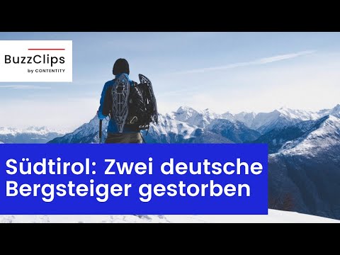Südtirol: Zwei deutsche Bergsteiger gestorben