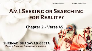 Seeking &amp; Searching (Chapter 2  Verse 45)