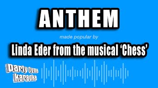Linda Eder 'Chess' - Anthem (Karaoke Version)