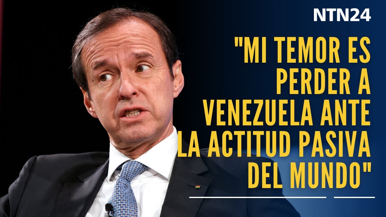 "Mi único temor es perder a Venezuela para siempre ante la actitud pasiva del mundo": Tuto Quiroga