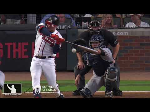 Ejection 149 - Chris Conroy Ejects Joc Pederson After Check Swing Dead Ball Strike as Pitch Hits Joc