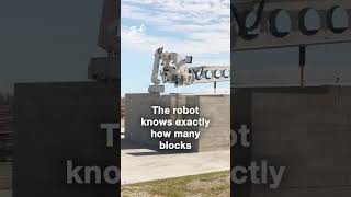 This robot is putting Bob The Builder out of a job...😅🧱 I 🎥 @FBR-ltd #future #cooltech #machinery