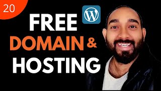 Create Website with FREE DOMAIN and HOSTING - WordPress Course #20