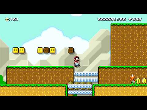 Koopa Cape 1 by Hernan - SUPER MARIO MAKER - NO COMMENTARY 1bc