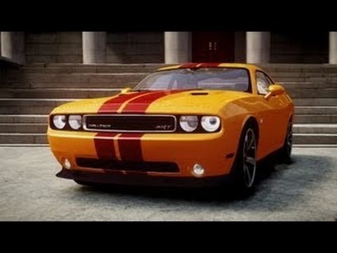 GTA IV 2012 Dodge Challenger SRT8 392 Crash Test 1080p