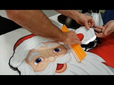 Vinyl Poster Application Video