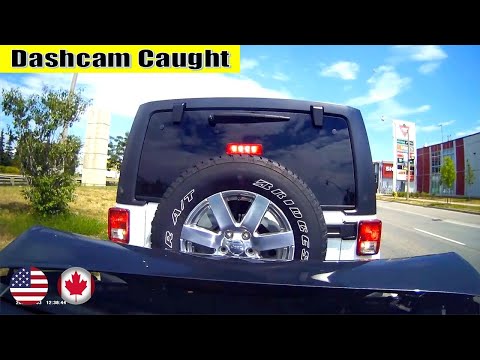 Ultimate North American Cars Driving Fails Compilation - 195 [Dash Cam Caught Video]