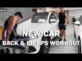 New Car | Back & Biceps Workout | Road To Amateur Olympia | Ep. 02