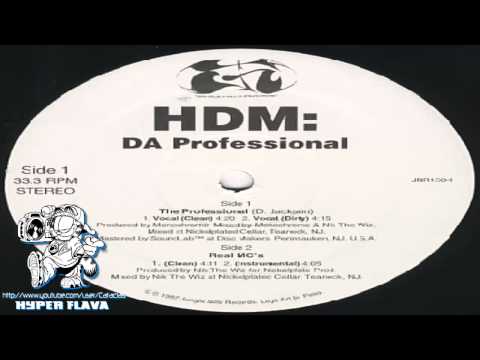 HDM ‎- Da Professional / Real MC's (Full VLS) (1997)
