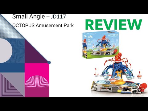 Small Angle  - JD117 - OCTOPUS Karussell (REVIEW) # Ben's Lego ® / Klemmbausteine Welt - Video 241