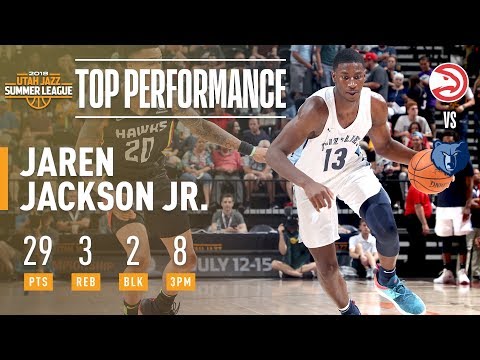 Jaren Jackson Jr. Scores 29 pts In 2018 NBA Summer League Debut