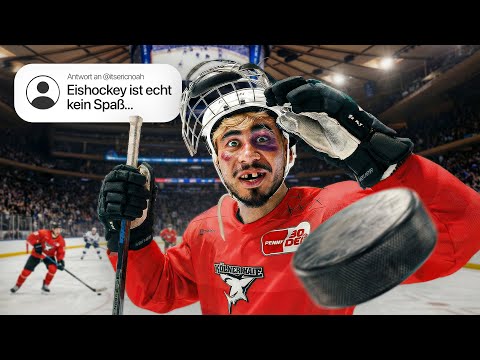 Why do so few people play ice hockey? 😅 (Self-experiment)
