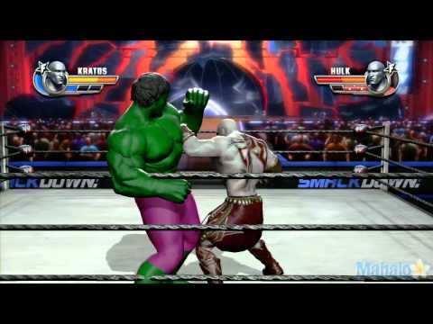 WWE All Stars Grudge Match - Kratos Vs. The Hulk