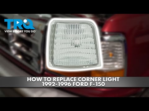 How to Replace Corner Light 1992-1996 Ford F-150