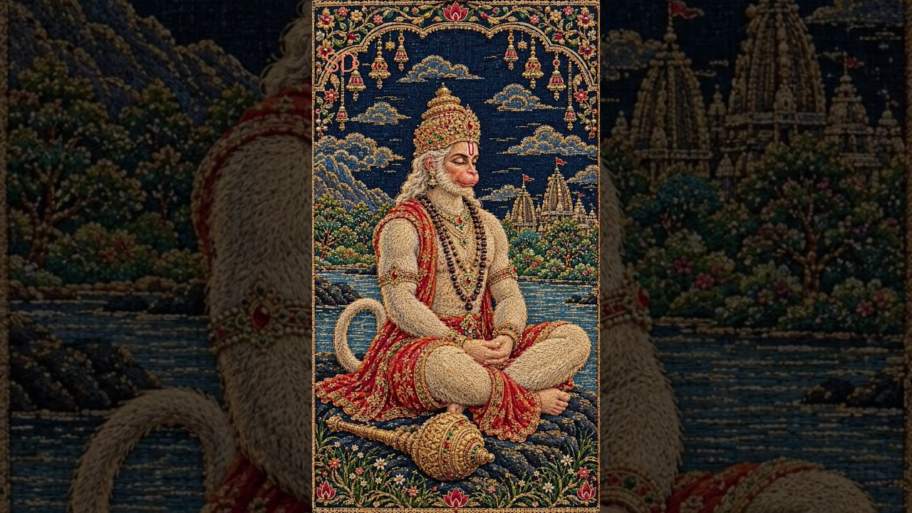 🙏मैने तेरे ही भरोसे हनुमान सागर मे नैया डार दई🙏🚩#jaishreeram #bajrangbali #hanuman #viral#shorts