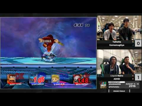 SSC16 - Taiheita + Gomamugitya vs Nairo + ADHD - Brawl Grand Finals