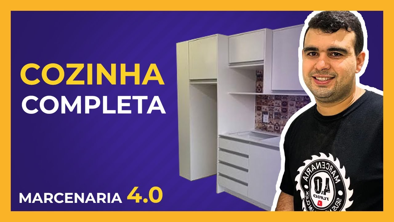 Fazendo uma COZINHA completa do início ao fim! - Marcenaria 4.0