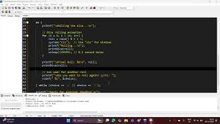 Digital Dice Roller with ASCII Animation #programming