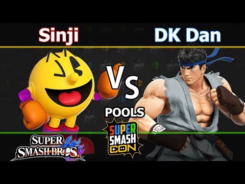 DA|Sinji (Pac-Man) vs. DK Dan (Ryu) - Wii U Singles Pools - SSC2017