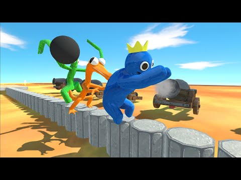 Challenge Running Through 10 Cannon - Animal Revolt Battle Simulator