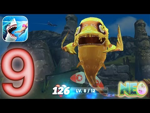 Hungry Shark World: Gameplay Walkthrough Part 9 - Heidi (iOS, Android)