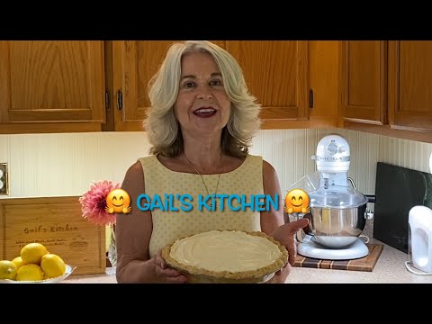 Silky Lemon🍋 Cream Pie | Lemon Icebox Pie