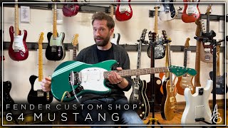 Video thumbnail for Fender Custom Shop 64 Mustang by Artisan Guitars