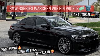 So Putzt du dein BMW richtig ! Bmw 3series G20 CarWash | Deepgelegt  (4K)
