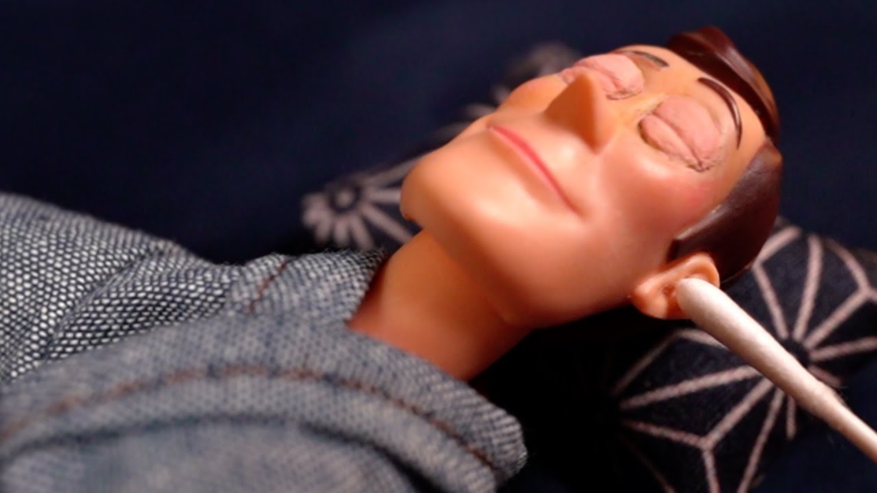 [ASMR]🤠ウッディ日本の耳かきサロンに行く - Woody Goes to a Japanese Ear Cleaning Salon Inspired