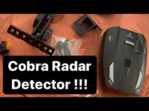 COBRA RADAR DETECTOR HARDWIRE INSTALL !!! SITS SUPER FLUSH AND CLEAN !!!