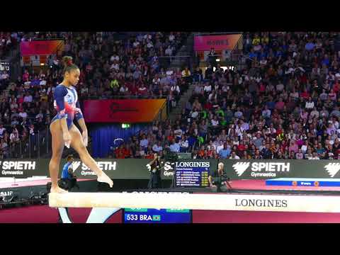 Melanie De Jesus Dos Santos - poutre - finale CG Stuttgart