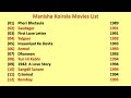 Manisha Koirala Movies List