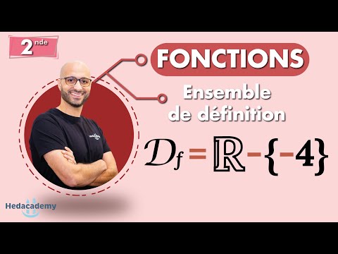 FONCTIONS : Ensemble de définition