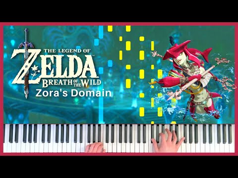 Zora's Domain | The Legend of Zelda: Breath of the Wild | Piano Cover (+ Sheet Music)