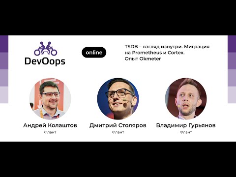 Андрей Колаштов, Дмитрий Столяров, Владимир Гурьянов — TSDB – взгляд изнутри