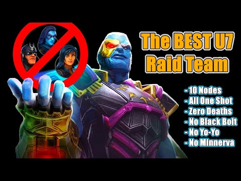 The BEST Ultimus 7 Raid Team | One Shot 10 Nodes | Zero Deaths | No Black Bolt or Yo-Yo Needed | MSF
