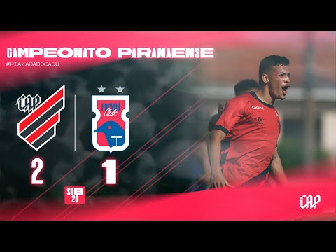 Athletico Paranaense 2x1 Paraná Clube - Paranaense Sub-20 | MELHORES MOMENTOS